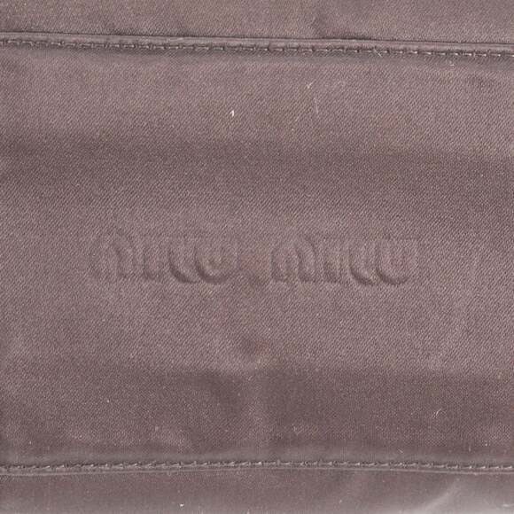 Miu Miu Miu Archive Tote Bag Shoulder Handbag Stripe Women's - Picture 8 of 11